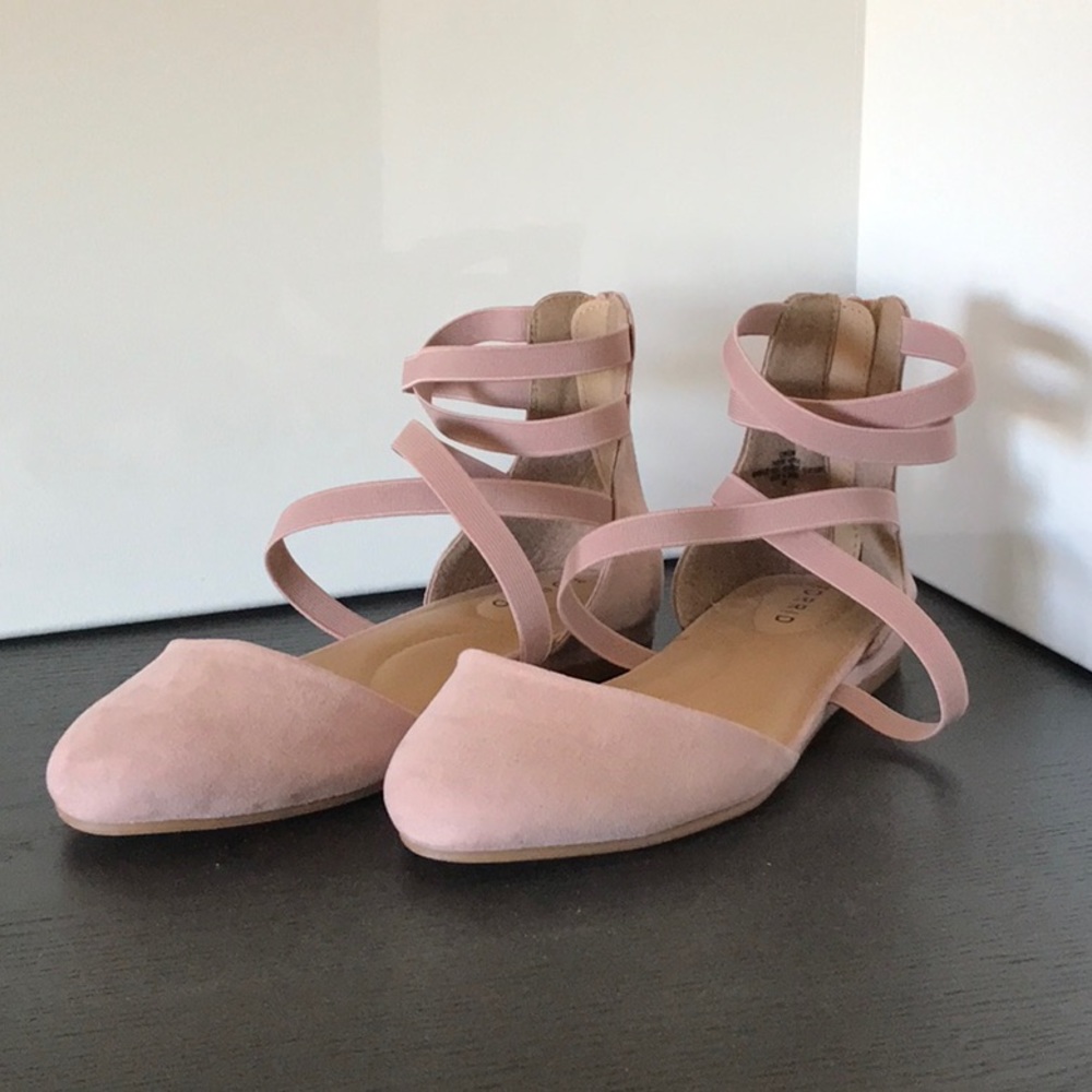 Torrid Dark Pink Gladiator Sandals with Zipper 7W 7 Wide